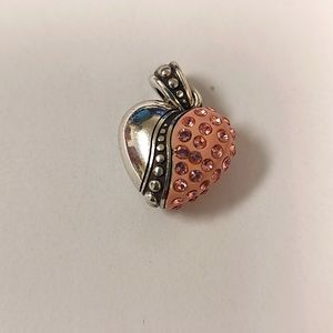 Brighton La Vie En Rose Pink Heart Pendant